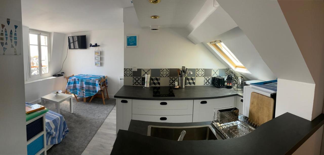 Le Cocooning T2 Renove Et 5Min A Pied De La Mer Au Coeur De Trouville Ngoại thất bức ảnh